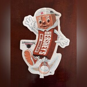 Hersheypark Felt Decor Ephemera Character Pennant Hershey.  EUC!